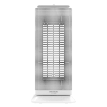 Aquecedor Banho cerâmico Ready Warm 6200 Ceramic Sky. 2000 W, Termóstato ajustável, 3 Modos, proteção contra sobreaquecimento e antiqueda, 20 m2