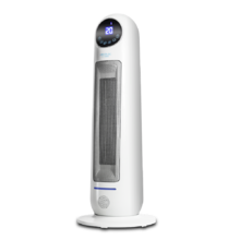 Aquecedor banho cerâmico Ready Warm 10100 Smart Ceramic. Vertical, Digital, 2000 W, Termóstato ajustável, proteção contra sobreaquecimento e anti-queda, Silencioso, Controlo remoto