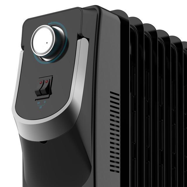 Ready Warm 5770 Space 360º 360º De 7 Módulos Con 1500 W Y Termostato Regulable.