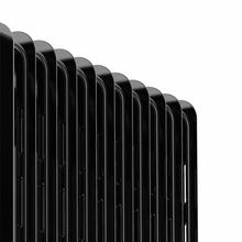 Ready Warm 5850 Space 360º Black Ölradiator 11 Module, Low Power, 2500 W, 3 Leistungsstufen, Überhitzungs- und Umkippschutz, Rollen, 25 m2