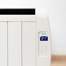 Ready Warm 800 Thermal Connected. Aquecedor elétrico de Baixo Consumo com 4 Elementos, 600 W, de Parede ou de Pé, 3 Modos, Temporizador, Controlo a Distância, Ecrã LCD, Controlo por Wifi, Ultra Fino