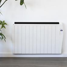 Radiateur électrique à faible consommation Ready Warm 2500 Thermal Connected. Avec 12 éléments, 2000 W, mural ou sur pied, 3 modes, minuterie, télécommande, écran LED, contrôle via Wi-Fi, ultra-fin