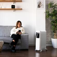 Habitium : Radiateur bain d'huile électrique à 9 modules 2000 W ReadyWarm  9000 Space Cecotec