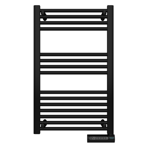 Toallero Cecotec Ready Warm 9100 Smart Towel Black vista frontal