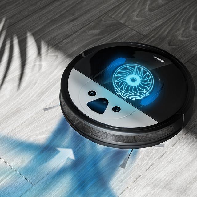 Conga 2090 Vision Staubsaug- und -Wischroboter, iTech 360° Kamera, schrubbt, saugt und wischt gleichzeitig, interaktive Karten-App, Punkt- und Flächenreinigung, 2700 Pa, Alexa & Google Assistant