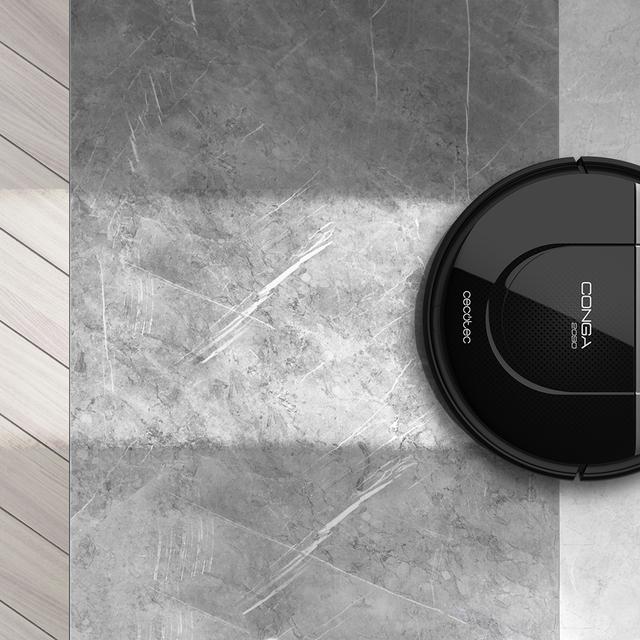 Conga 2090 Vision Staubsaug- und -Wischroboter, iTech 360° Kamera, schrubbt, saugt und wischt gleichzeitig, interaktive Karten-App, Punkt- und Flächenreinigung, 2700 Pa, Alexa & Google Assistant
