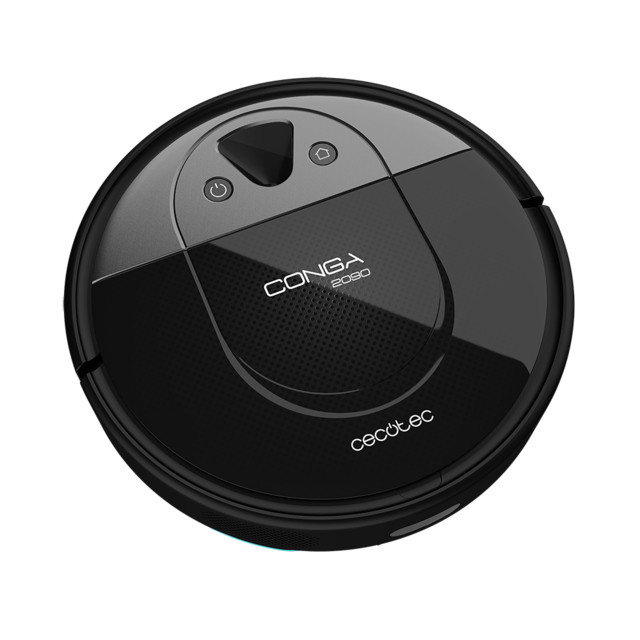 Conga 2090 Vision Staubsaug- und -Wischroboter, iTech 360° Kamera, schrubbt, saugt und wischt gleichzeitig, interaktive Karten-App, Punkt- und Flächenreinigung, 2700 Pa, Alexa & Google Assistant