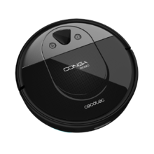 Conga 2090 Vision Staubsaug- und -Wischroboter, iTech 360° Kamera, schrubbt, saugt und wischt gleichzeitig, interaktive Karten-App, Punkt- und Flächenreinigung, 2700 Pa, Alexa & Google Assistant