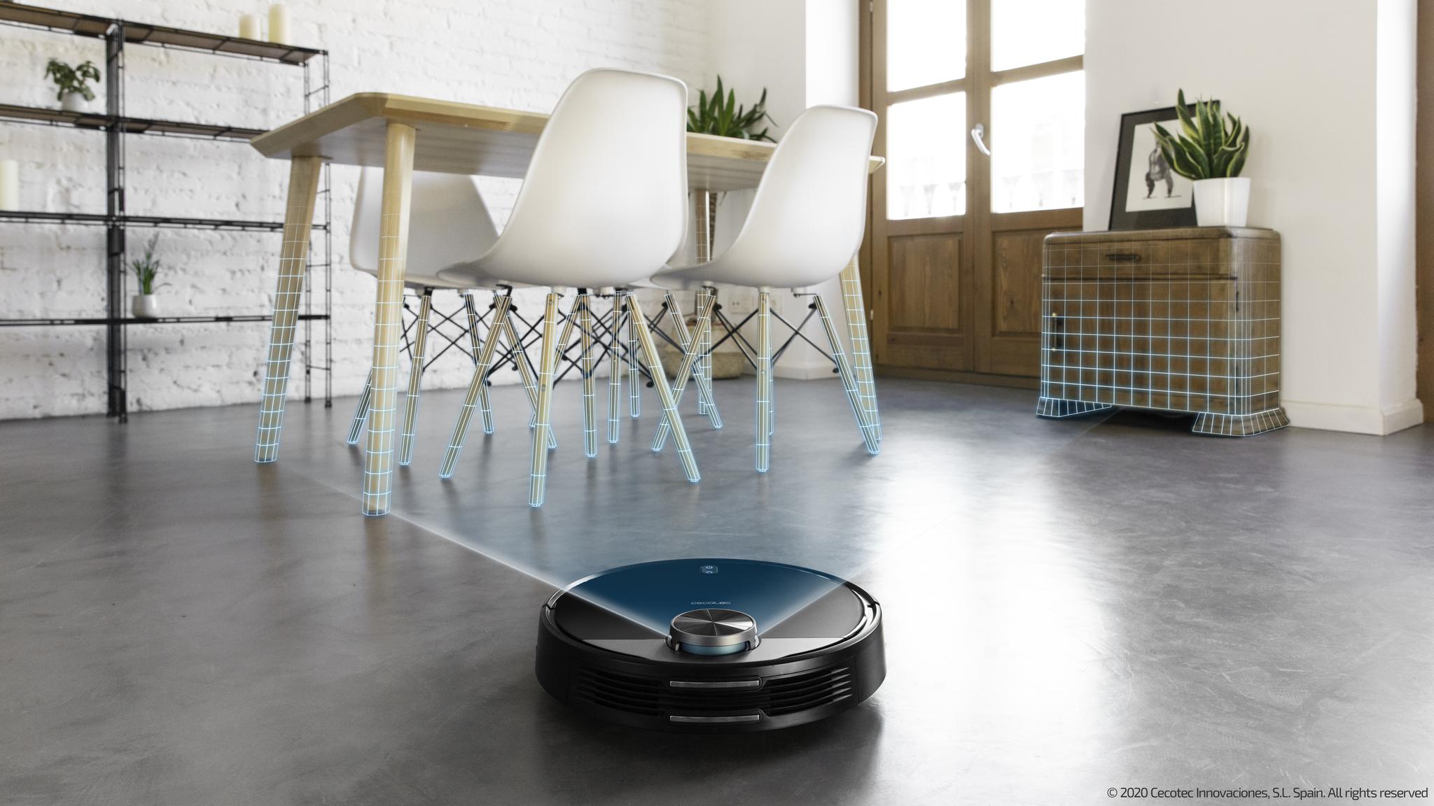 ITECHLASER 360. NAVIGATION INTELLIGENTE AVEC SYSTÈME DE CARTOGRAPHIE LASER.