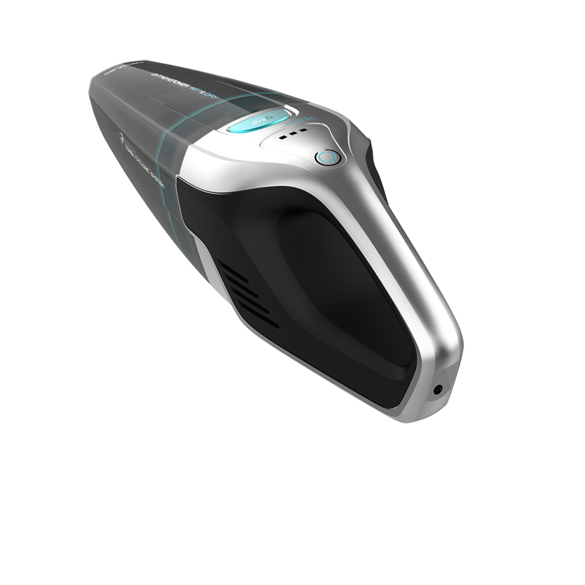 Aspirateur à main Conga Immortal ExtremeSuction 11,1 V Hand. Il aspire les solides et les liquides, léger et sans sac, autonomie jusqu'à 20 minutes, 11,1 V, technologie cyclonique