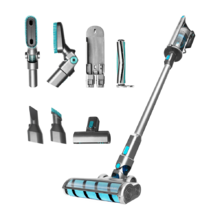 Aspirateur-balai Conga Rockstar 600 Hero - Aspirateur 3 en 1 sans fil Aspirateur vertical, balai et à main avec 430 W de puissance, 25 KPA, 3 modes de fonctionnement et autonomie de la batterie jusqu'à 65 min