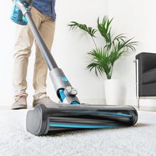 Aspirateur-balai sans fil Conga Rockstar 700 X-Treme. Sans sacs, 430 W de puissance et 24 kPa, 3 en 1 : vertical, balai et à main, avec moteur numérique, mode Auto, tube flexible et jusqu'à 65 minutes d'autonomie.