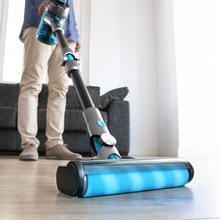 Aspirapolvere scopa senza fili Conga RockStar 700 X-Treme ErgoFlex senza sacchetti, 430 W e 24 kPa, 3 in 1: verticale, scopa e aspirabriciole, motore digitale, 65 min di autonomia, 65 min