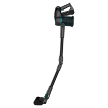 Aspirateur-balai sans fil Conga Rockstar 700 Ultimate ErgoFlex. Sans sacs, 430 W et 24 kPa, 3 en 1 : vertical, balai et à main, avec moteur Digital Brushless, tube flexible, jusqu'à 65 minutes d'autonomie et 7 accessoires