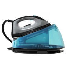 Total Iron 7200 Titan. Centro de Planchado de 2700 W, 7 Bares de presión, Suela cerámica, Vapor Continuo 150g/min, Sistema antigoteo y de Seguridad, Depósito Agua de 2L