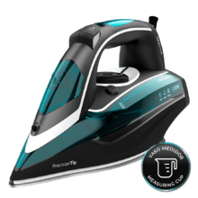 Fast&Furious 6050 X-Treme Plancha con bomba de agua automática integrada con 3100 W, sistema de apagado automático, vapor continuo de 75 g/min y golpe de vapor de 285 g/min. Doble suela anodizada que mejora el reparto de calor y facilita el deslizamiento. Sensor táctil para el control del vapor.