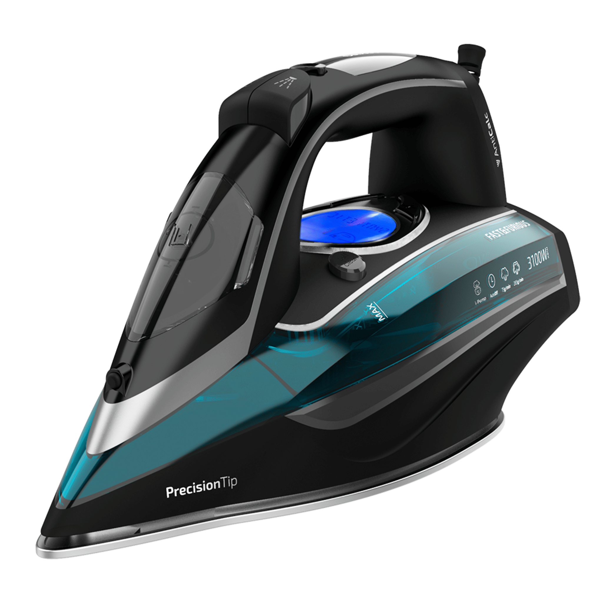 Ferro a vapor Fast&Furious 6060 Ultra com bomba de água automática e 3100 W de potência