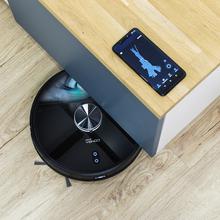 Conga 6090 Ultra, Robot Aspirador y fregasuelos con Láser, Tecnología ciclónica, Aspira, Friega, Barre y Pasa la mopa, RoomPlan, Sensor óptico, App, 10000 Pa, 10 Modos Limpieza, Asistente Virtual