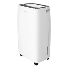 Déshumidificateur Big Dry 4000 Expert. Minuterie 24 h, 10 L/jour, réservoir amovible de 2,5 L, 105 m³/h de surface couverte, gaz R290, silencieux, humidité 40 % à 80 %, écran LED et auto-déconnexion