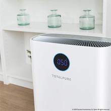 Purificateur d’air TotalPure 2500 Connected. 20 W, faible consommation, 260 CADR, 3 processus de filtrage, écran LED, 4 vitesses, contrôle via Wi-Fi et 65 m³ de surface couverte.