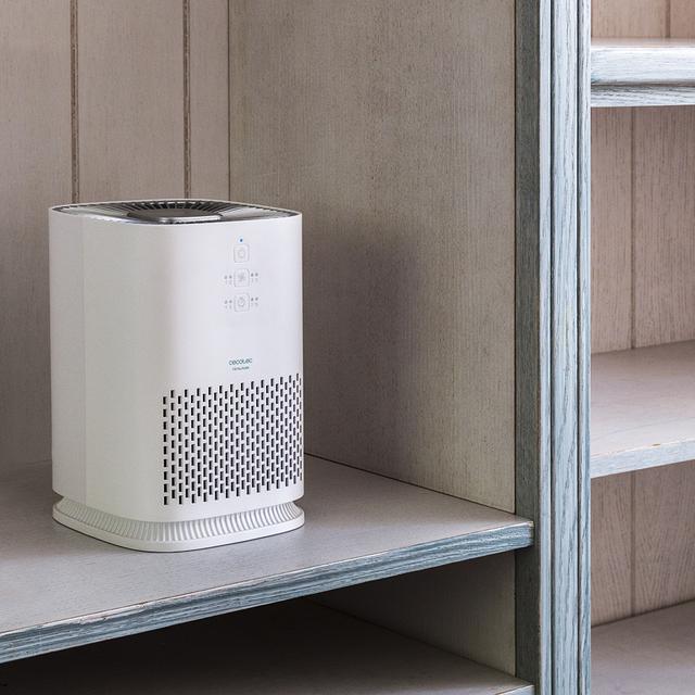 Purificateur d’air TotalPure Connected 1000 Handy. 60 CADR, 3 étapes de filtrage, Capacité 25 m3, Ionisation, 3 vitesses, Minuterie, Puissance 25 W