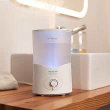 Humidificateur BreezeCare 2000 Light. 25 W, humidification 200 ml/h, réservoir d'1,2 litre, sortie de vapeur 360º, contrôle manuel, lumière LED, jusqu'à 30 m² de surface couverte