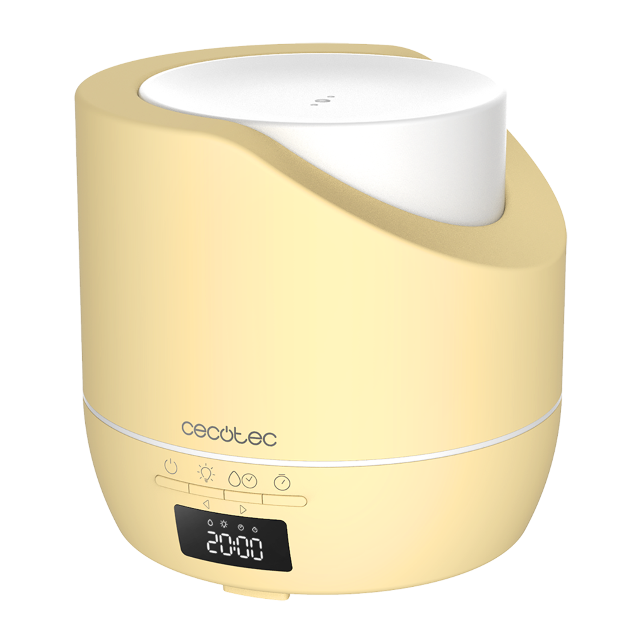 Difusor de aroma PureAroma 500 Smart SunLight. Capacidad 500ml, Pantalla LED, Temporizador 12h, Despertador, 3 Modos de funcionamiento, Cobertura 30m2