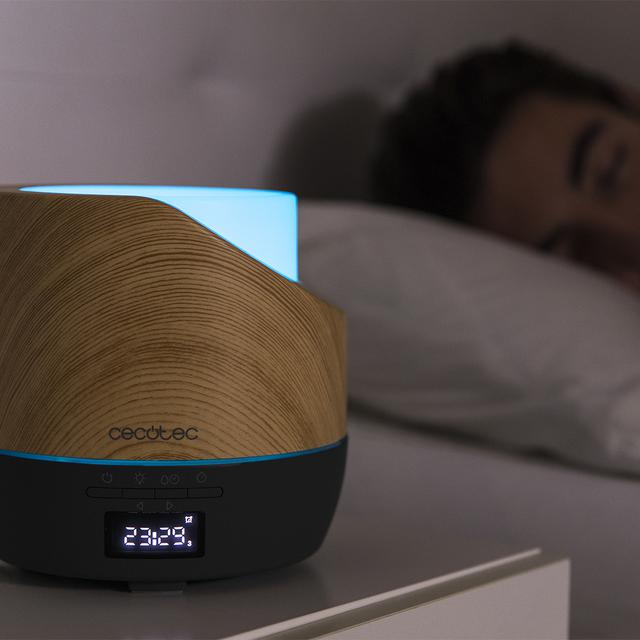 Diffusore di aromi PureAroma 500 Smart Grey Woody Capacità 500 ml, display LED, timer 12 h, allarme sveglia, 3 modalità di funzionamento, copertura 30 m²