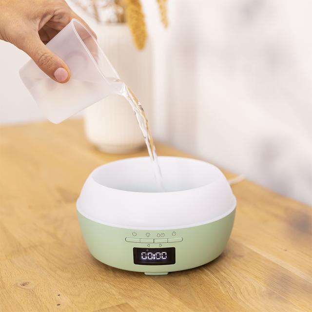 Diffusore di aromi PureAroma 550 Connected Sky Capacità 500 ml, display LED, vivavoce, controllo via bluetooth, app, timer 12 h, 3 modalità di funzionamento, copertura 30 m²