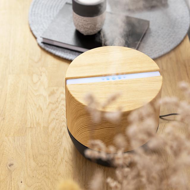 Diffusore di aromi PureAroma 550 Connected Grey Woody Capacità 500 ml, display LED, vivavoce, controllo via bluetooth, app, timer 12 h, 3 modalità di funzionamento, copertura 30 m²