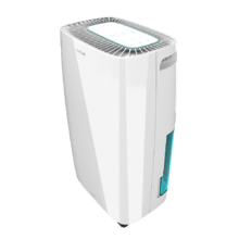 Big Dry 4000 Expert Connected. Deshumidificador con Control Wifi, 10L/día, Depósito extraíble 2,5L, Cobertura 105m3/h, Gas R290, Silencioso, Humedad 40% a 80%, Pantalla LED, Apagado Automático