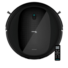 Robot Aspirador y Fregasuelos Conga 999 Vital. Friega, aspira y Barre a la Vez. 1400 Pa, Programable, Tanque Mixto, 6 Modos, Mando a Distancia, Autonomía 160min