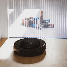 Robot aspirateur et nettoie-sols Conga 2290 Ultra. 2100 Pa, application avec carte, nettoyage ordonné, brosse pour les poils d'animaux, Alexa et Google Assistant et mur magnétique.