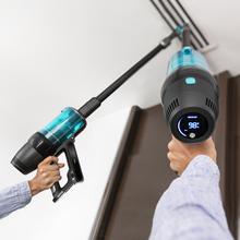 Aspirador Escoba Sin Cable Conga Rockstar 900 Ultimate, Sin Bolsa, 600 W, Potencia Succión 200aW y presión 26 KPA, 3 en 1, Pantalla, Motor Digital, Modo automático, hasta 90min de Autonomía