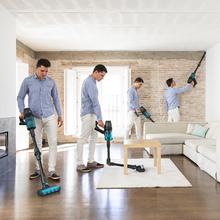 Aspirapolvere senza fili Conga RockStar 900 Ultimate ErgoWet, senza sacchetti, 600 W, potenza di aspirazione 200 aW e pressione 26 kPa, modalità automatica, motore digitale, 90 min di autonomia, tubo flessibile e WaterTank