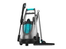 Nettoyeur haute pression et aspirateur Conga Triton 4000 UltraClean. 1500 W, 4 en 1 : Nettoyeur haute pression, aspirateur de solides et liquides et fonction soufflerie, 120 bars, puissance d'aspiration de 15 kpA.