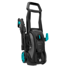 Idropulitrice Hydroboost 1700 Car&Bike. 1700 W, portata massima di 426 l/h, pompa in alluminio, pressione di 150 bar, raggio d'azione di 14 m, flacone di sapone e spazzole inclusi