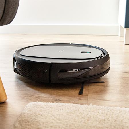 Robot Aspirador y Friegasuelos Conga 2290 Ultra T. 2100 Pa, Tecnología 4in1, App Control, Sistema Vitual Map, 3 Modos de fregado, Cepillo para Mascotas. Alexa & Google Assistant