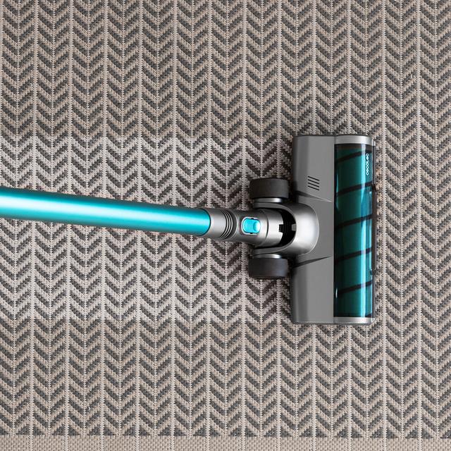 Aspirateur balai sans fil Conga RockStar 880 Advance 3 en 1 avec moteur numérique. Avec pinceau Jalisco. 480 W de puissance et 30 kPa. 150 aw. Autonomie de 100 minutes. 3 modes de fonctionnement. Écran numérique. Trousse d'accessoires