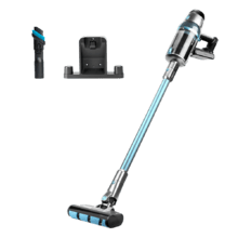 Aspirador vertical sin cables 3 en 1 con motor digital Conga RockStar 1600 X-Treme. Con cepillo Jaliscazo. 680 W de potencia y 26 kPa. 230 aW. Autonomía de 75 minutos. 4 modos de funcionamiento. Pantalla digital.