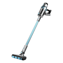 Aspirateur-balai sans fil 3 en 1 Conga RockStar 1600 Titanium avec moteur numérique. Avec brosse Jaliscazo.  680 W de puissance, 26 kPa et 230 aW. 75 minutes d’autonomie. 4 modes de fonctionnement. Écran numérique.