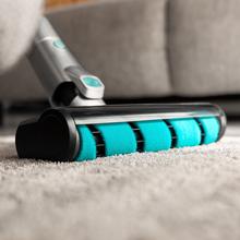 Aspirateur-balai sans fil 3 en 1 Conga RockStar 1600 Titanium avec moteur numérique. Avec brosse Jaliscazo.  680 W de puissance, 26 kPa et 230 aW. 75 minutes d’autonomie. 4 modes de fonctionnement. Écran numérique.