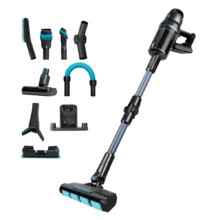 Aspirador Escoba Digital Sin Cable Conga Rockstar 3000 Advance Ergowet. 4 en 1, 680 W y 26 kPa, Cepillo Jaliscazo, 230 aW, Autonomía 90 min, 4 Modos, Tubo ErgoFlex, Kit de accesorios