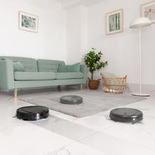 Robot aspirapolvere e lavapavimenti Conga Connected. 4in1, 1400 Pa, controllo da app, Alexa e Google Home, spazzola per animali domestici, pulizia intelligente, 160 minuti di autonomia