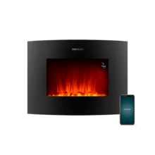 Ready Warm 2250 Curved Flames Connected