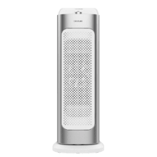 Calefactor Baño Cerámico Ready Warm 6700 Ceramic Sky. 2000 W, Termostato Regulable, Motor DC, Control Manual con Ruedecilla, 3 Modos, Oscilación, Cobertura 20 m2