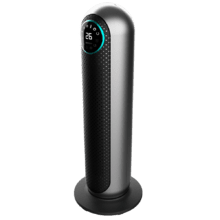 ReadyWarm 10150 Smart Ceramic Pro Calefactor cerámico de 2200 W con mando a distancia, pantalla LED, selección de temperatura, temporizador, oscilación, 3 modos y triple sistema de seguridad.