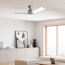 Ventilateur de plafond EnergySilence Aero 4850 Style White 30 W 48" avec lumière LED, télécommande, 6 vitesses, 3 modes (Bas/Moyen/Haut), 3 pales, mode hiver-été et mode brise naturelle.