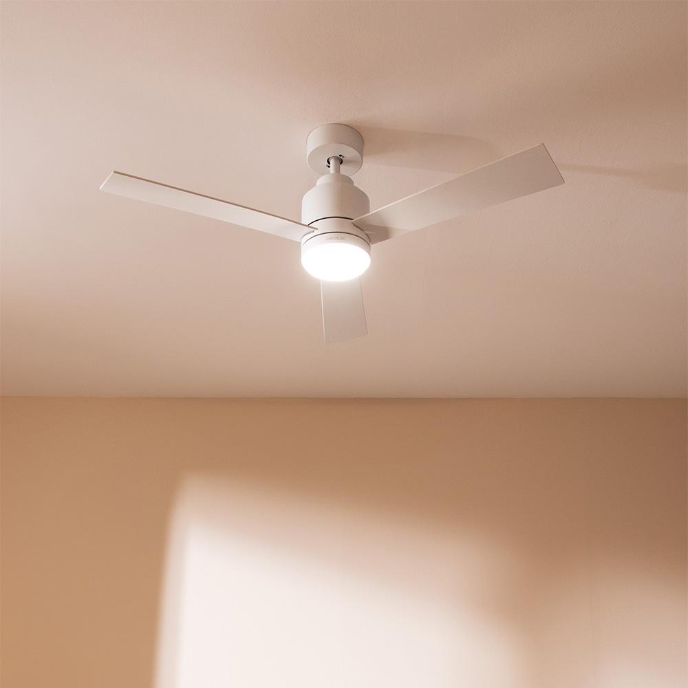 Ventilatore Da Soffitto Effe A 4 Pale, Diametro 130cm - 3 Velocità, Rotazione Invertibile, Con 4 Portalampade E27