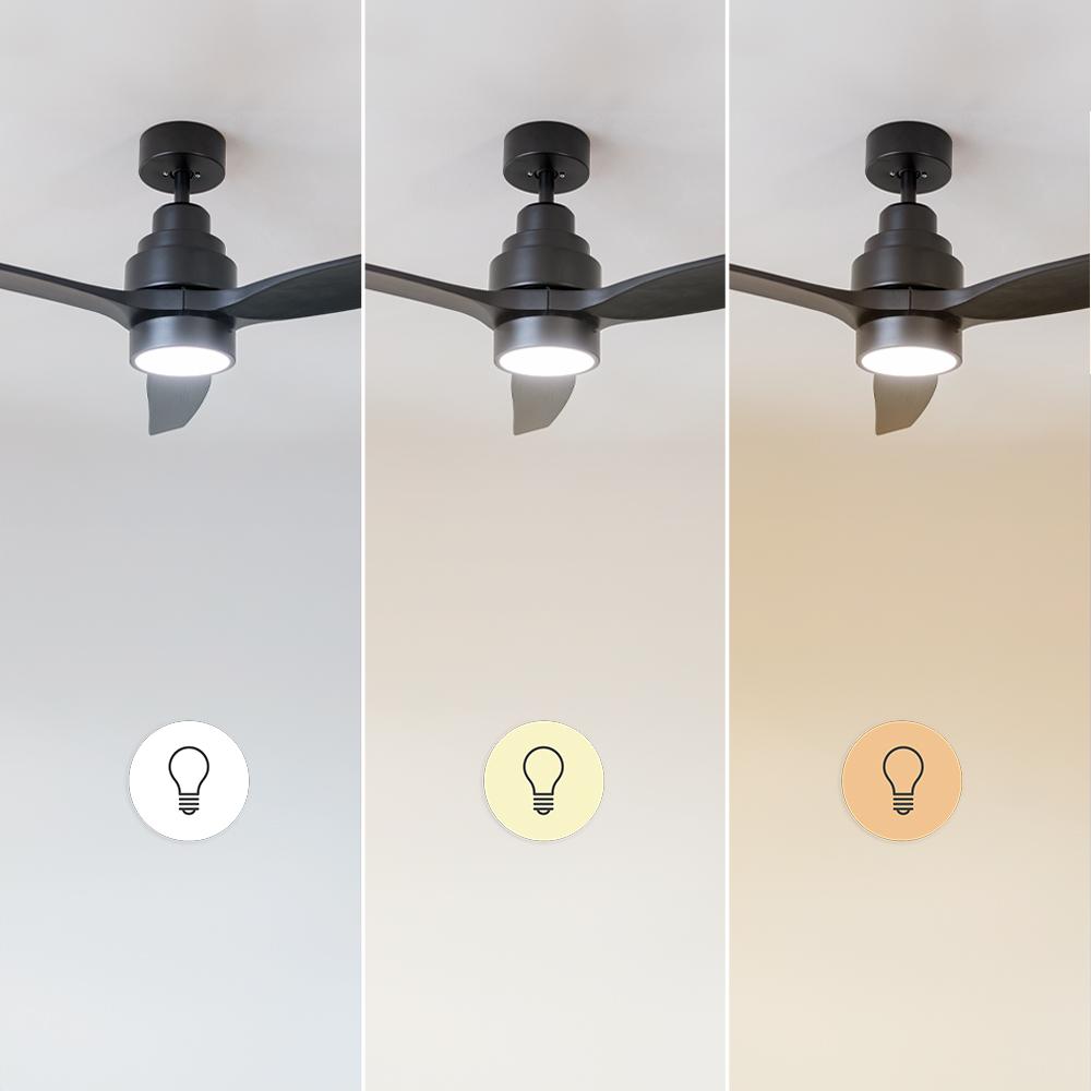 Tres temperaturas de luz del Cecotec Aero 5350 Black Design